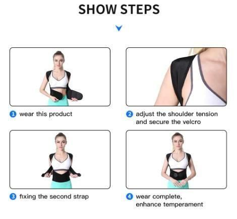 Adjustable Back Posture Corrector/ Slouching Relieve Pain Belt Women & Men. 40%OFF