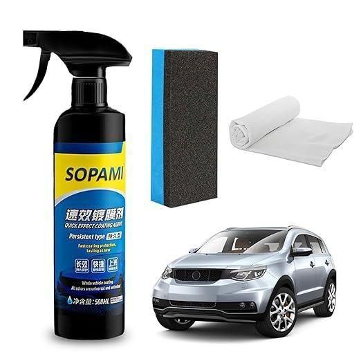 Sopami Car Coating Spray. **Special Offer: Buy 1, Get 1 FREE!** (50 ml Each)