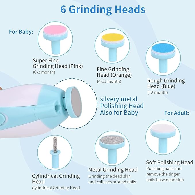 Baby Nail Clippers with Light