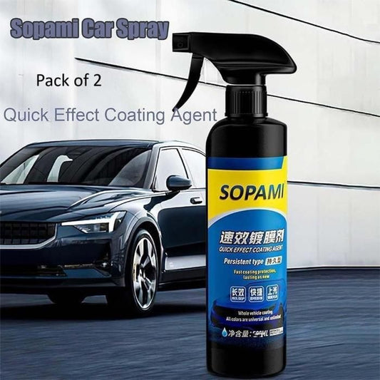 Sopami Car Coating Spray. **Special Offer: Buy 1, Get 1 FREE!** (50 ml Each)